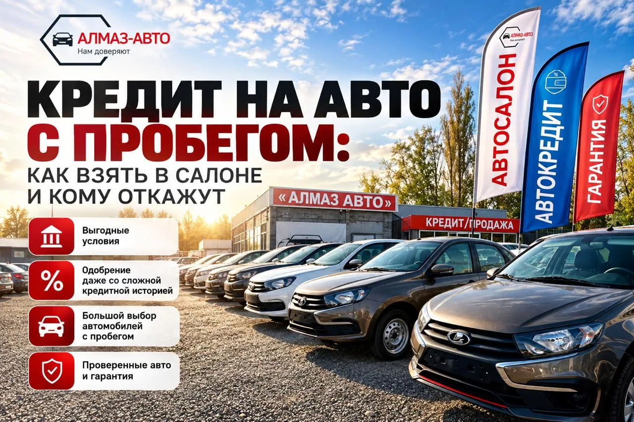 Как купить машину с пробегом в кредит прямо в салоне: кому одобрят, сколько ждать и что проверить до подписи