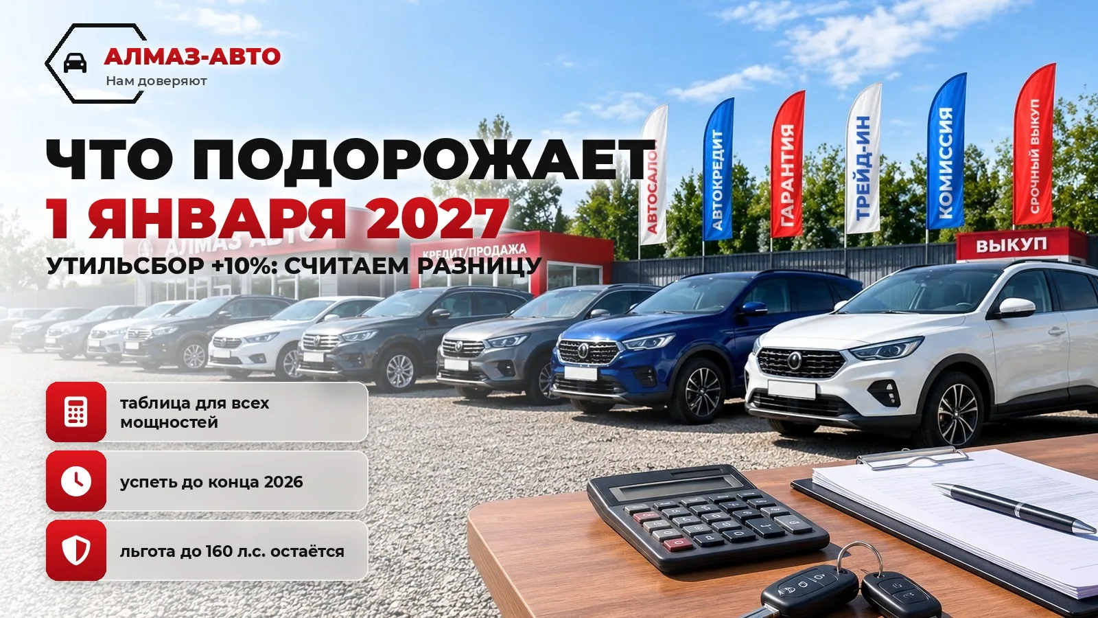 Что подорожает с 1 января 2027: утильсбор на авто из Китая